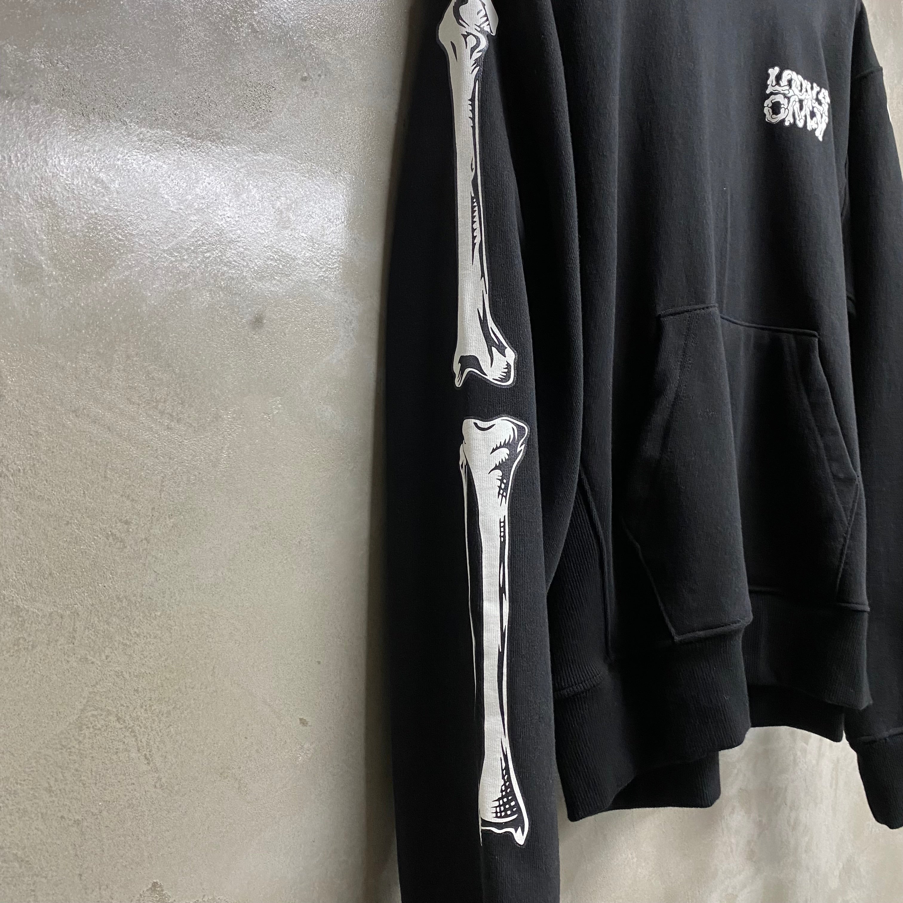LOCALS ONLY  BONES PULL OVER HOODIE  / LOCALS ONLY