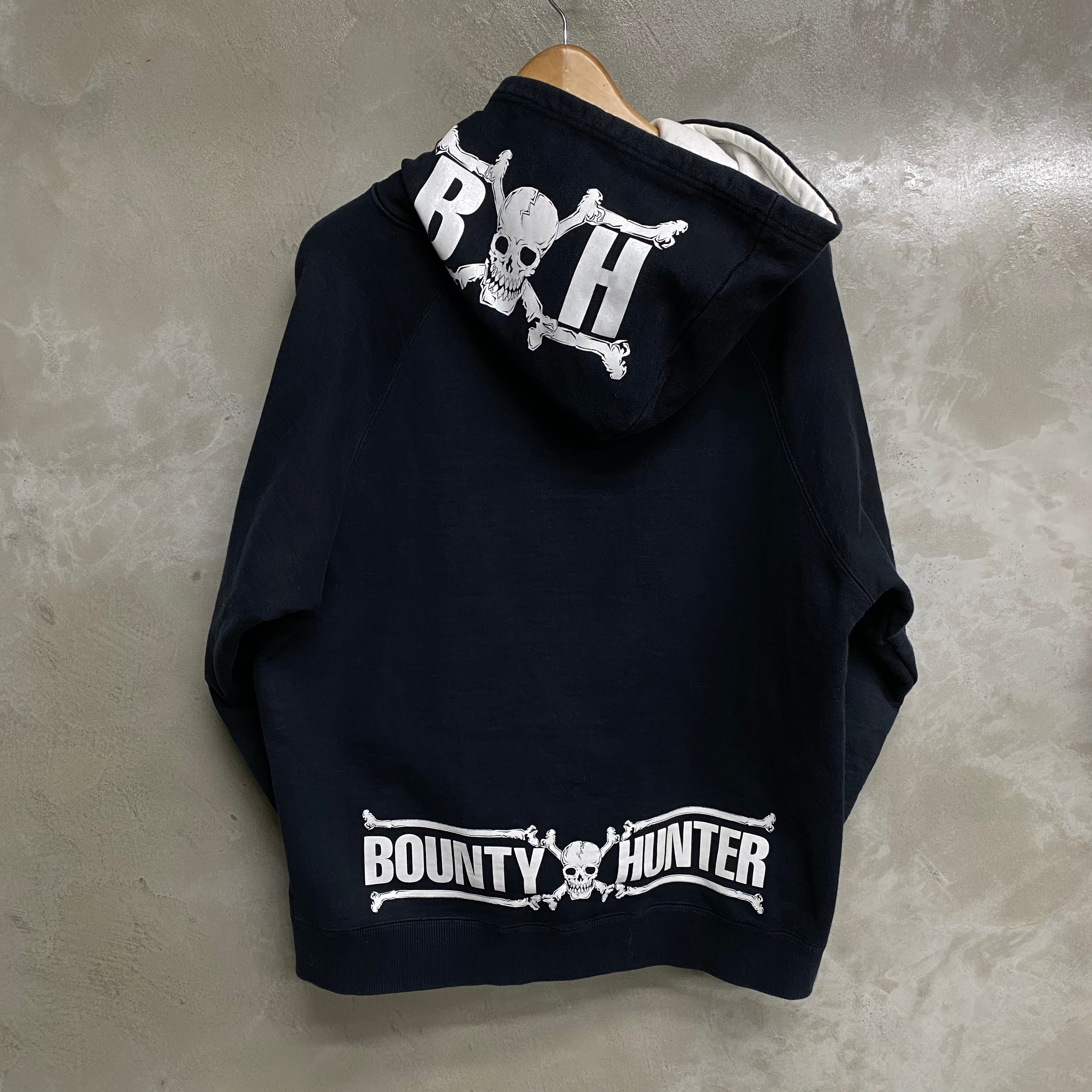 [ USED ] BOUNTY HUNTER  PULL OVER HOODIE  / ARCHIVE