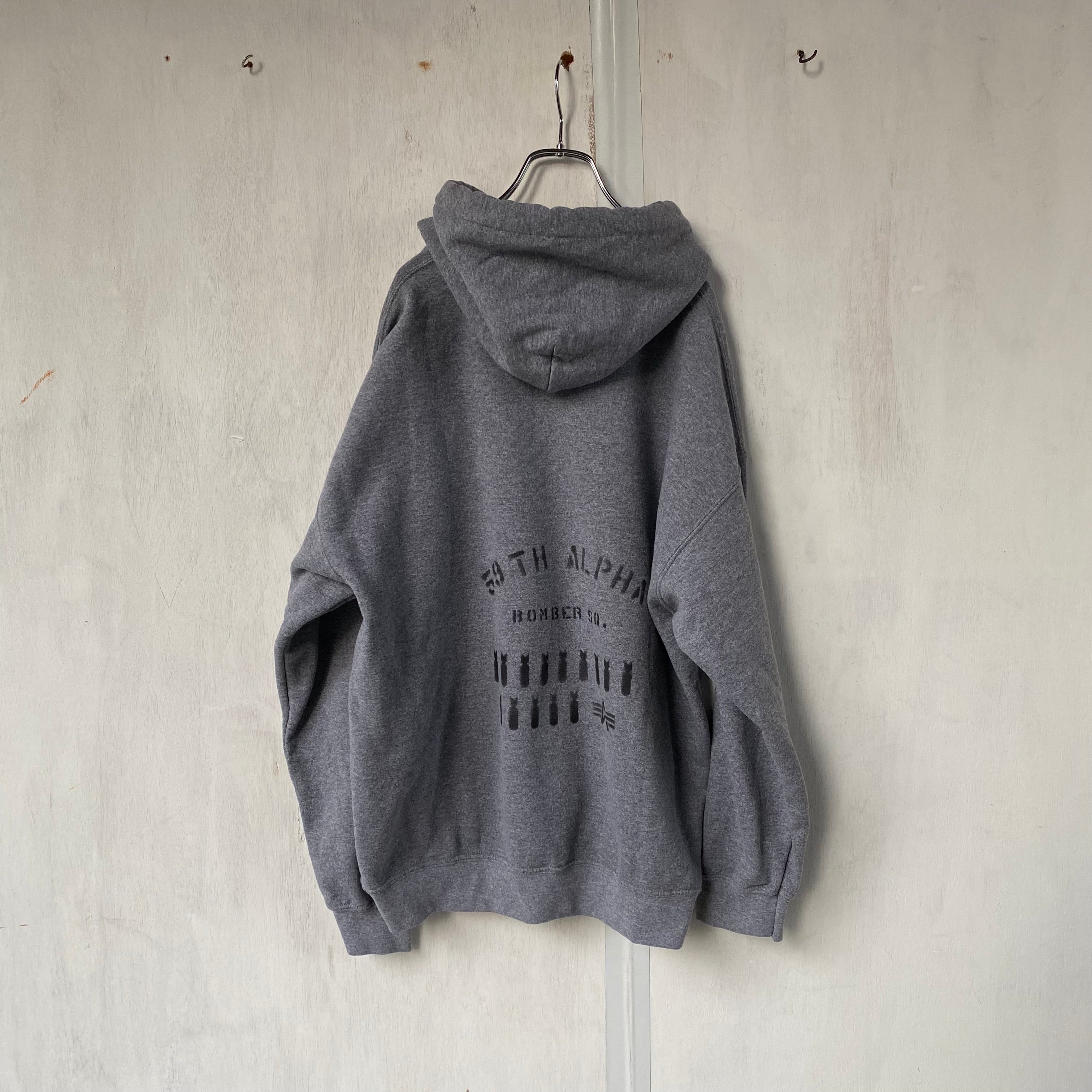 [ FINAL ONE ! ] RE : SUPPLY STENCEL PULL OVER SWEAT PARKA / ALPHA INDUSTRIES