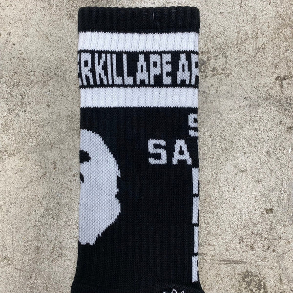 SAINT MICHAEL x BAPE® SOCKS ' APE ' -COLLABORATION- / Saint Michael