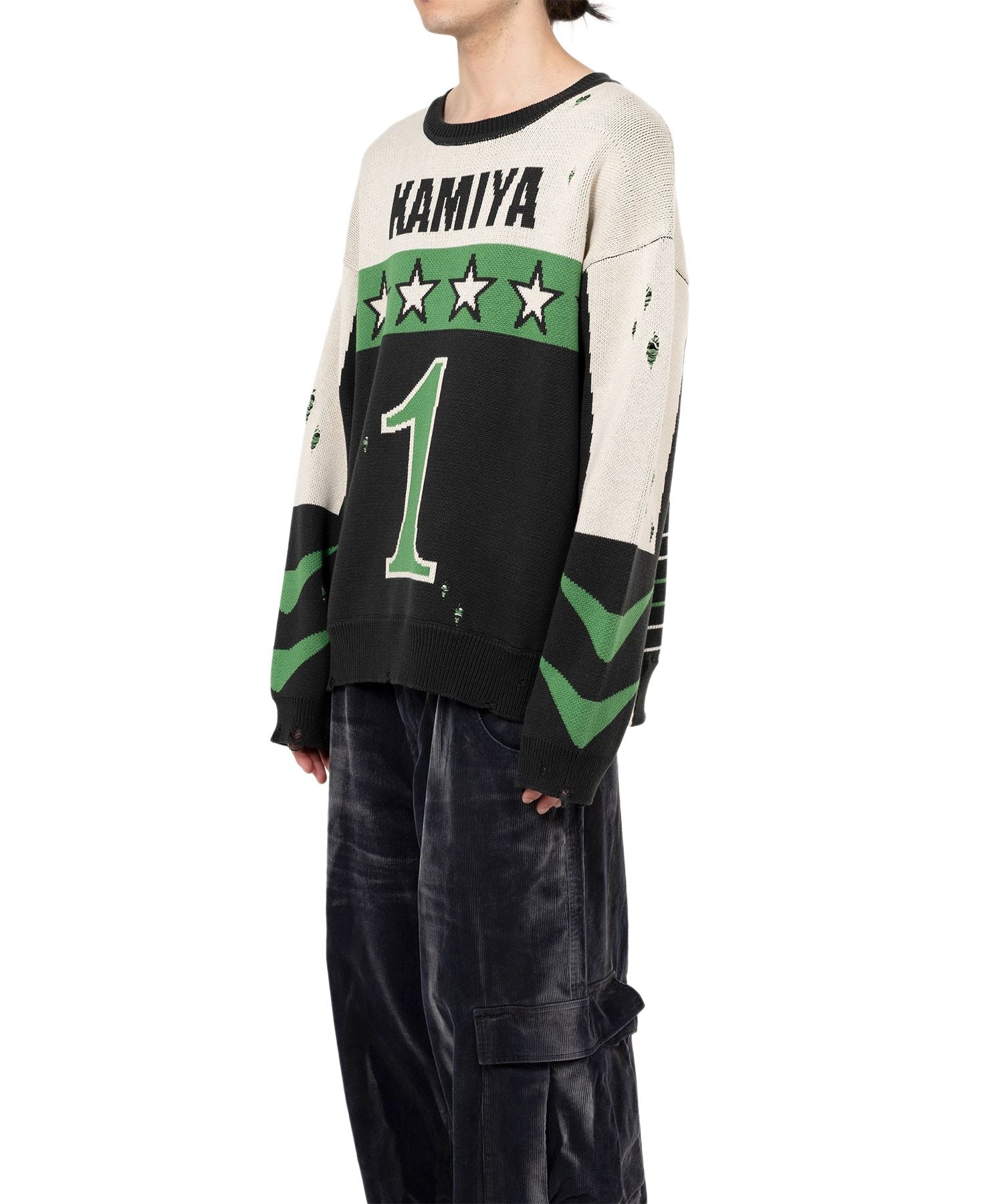 KAMIYA  Racing Jqd Sweater / KAMIYA