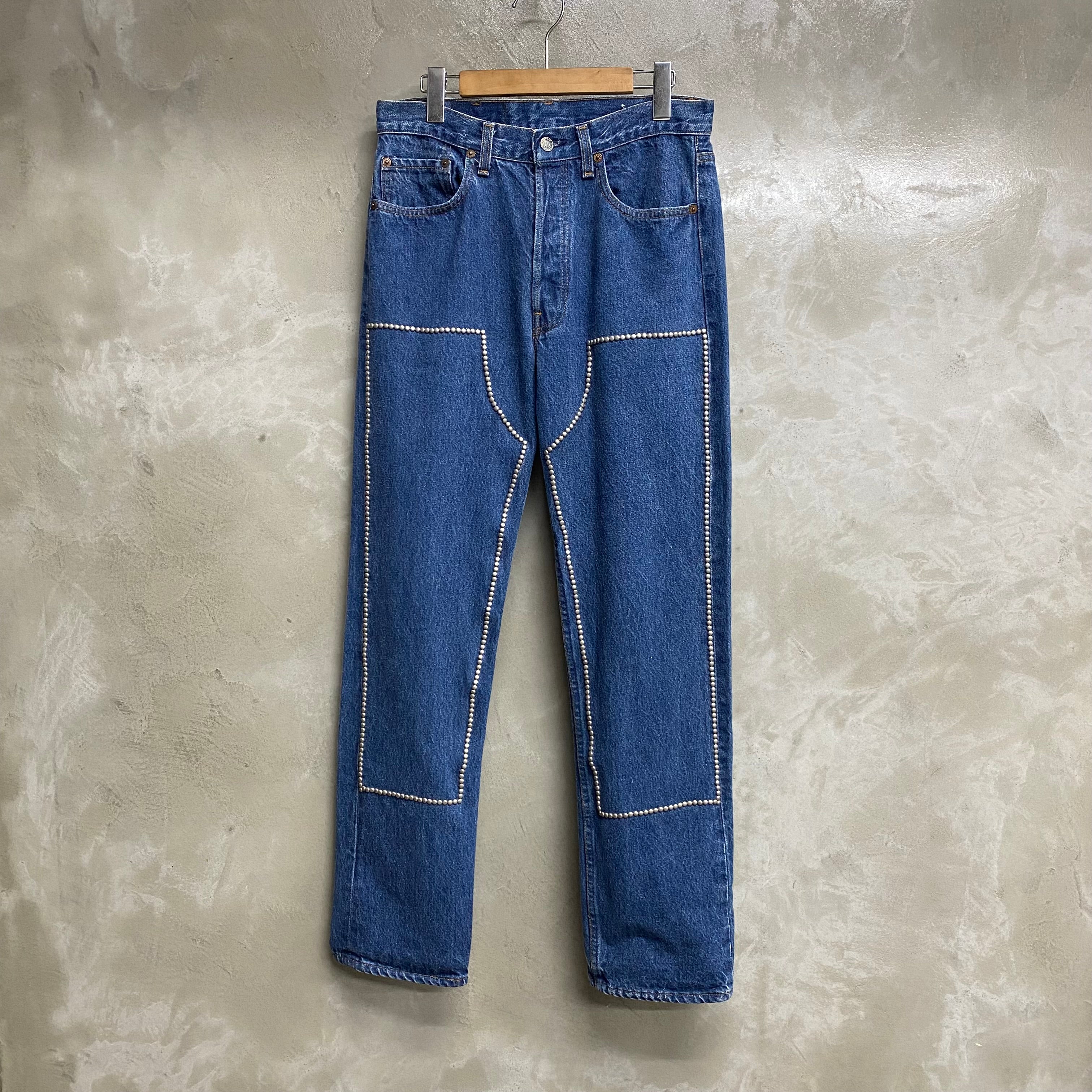 [ ONLY ONE ] FAMOUSZ 80’s LEVIS 501 CUSTOM DENIM JEANS / FAMOUZ