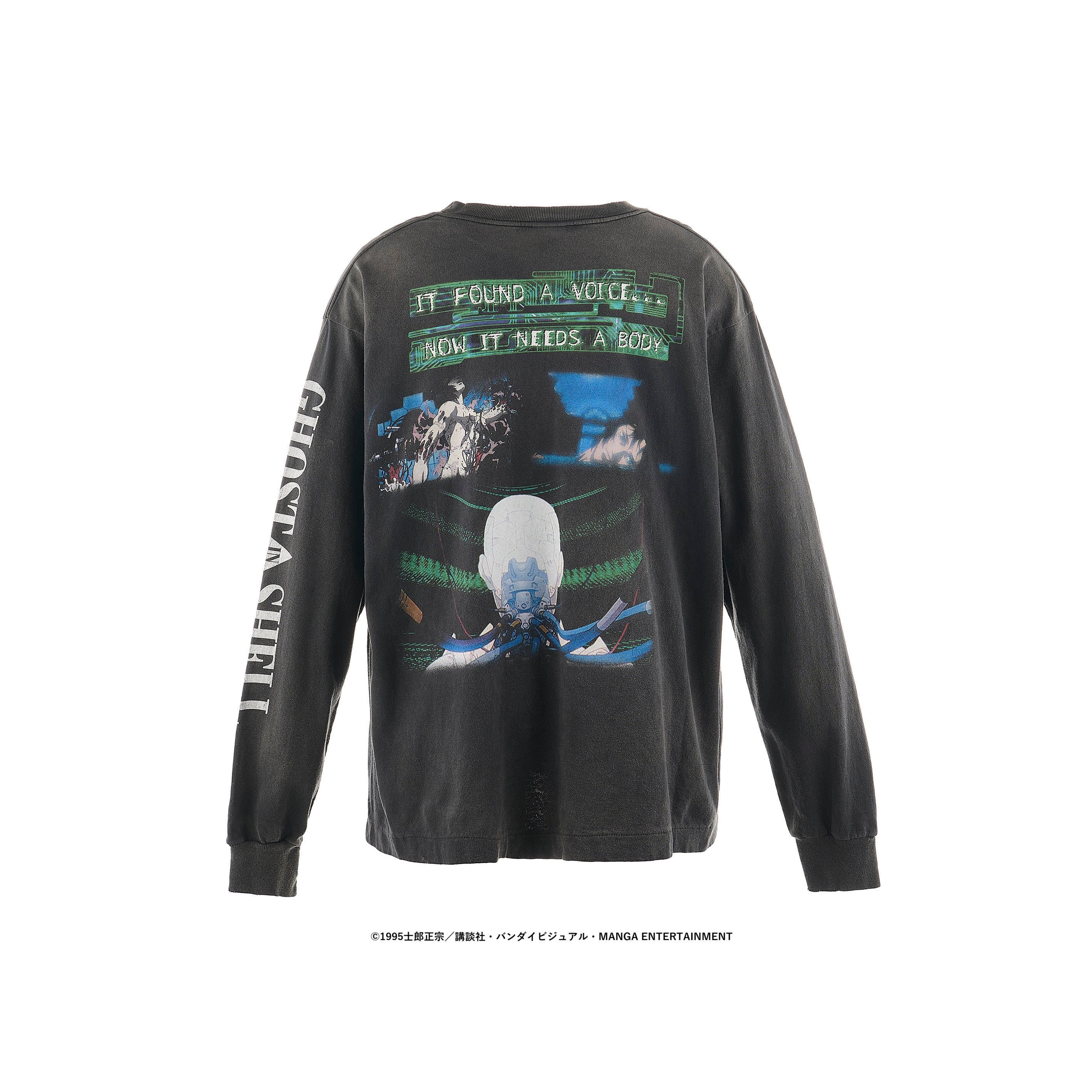 SAINT Mxxxxxx x GHOST IN THE SHELL LONG SLEEVE SHIRTS ' ILYA GITS ' -COLLABORATION- / Saint Michael