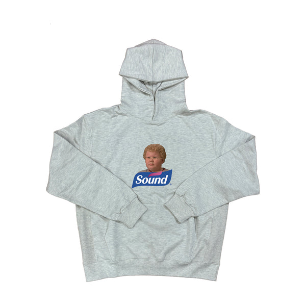 BALANSA  SOUND HOODIE “ HEATHER GRAY “  / SOUND SHOP BALANSA