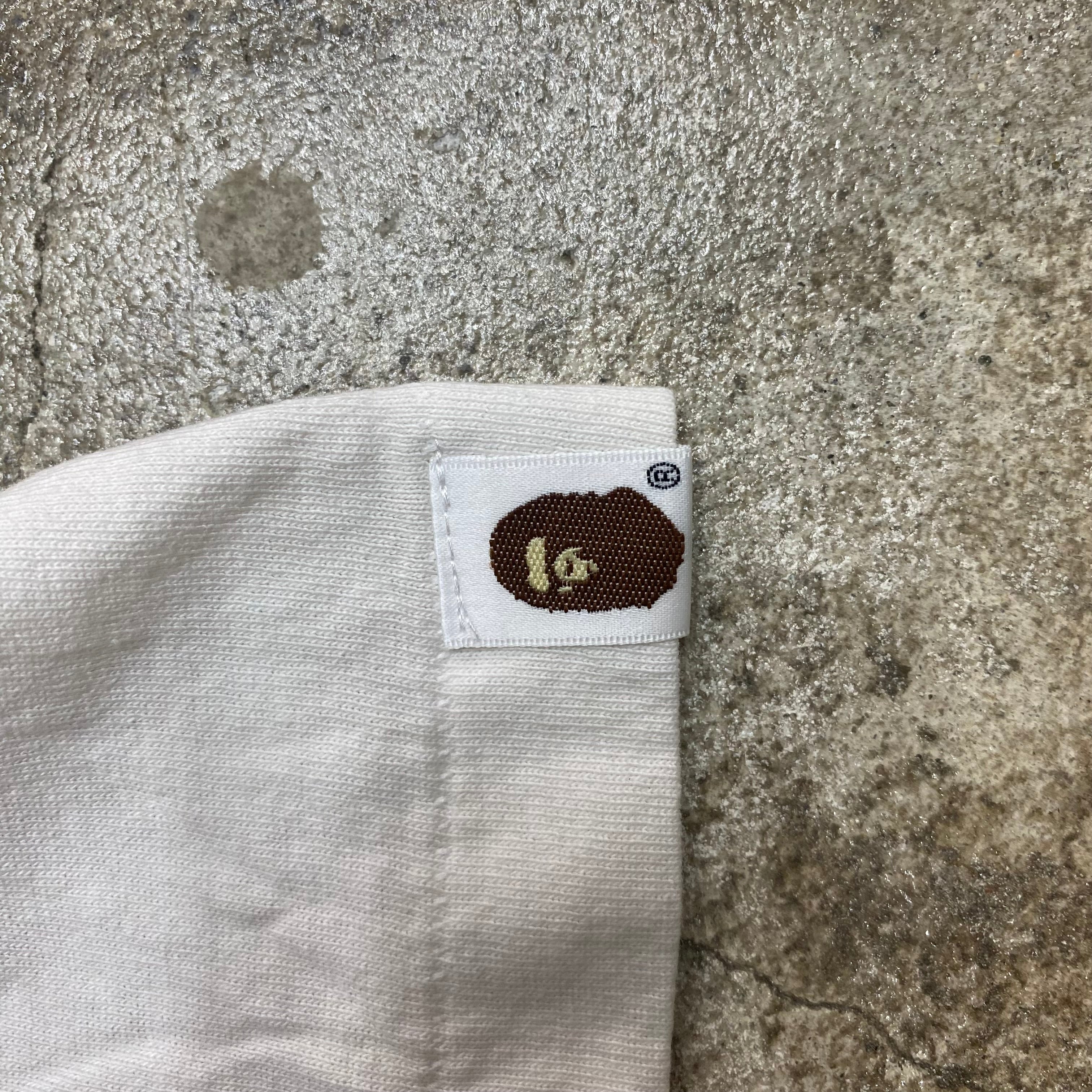 SAINT Mxxxxxx x A BATHING APE  SHORT SLEEVE T-SHIRTS ' GOD ' -COLLABORATION-/ Saint Michael