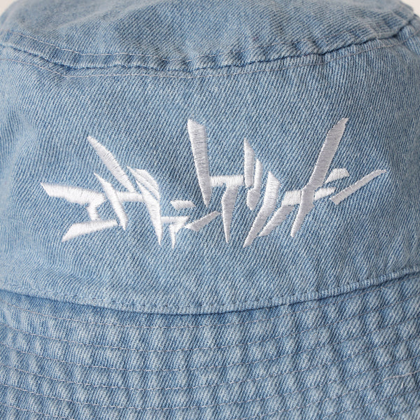 ［ FINAL ONE ! ］EVANGELION:95  0024 DENIM BUCKET HAT BLUE / EVANGELION:95