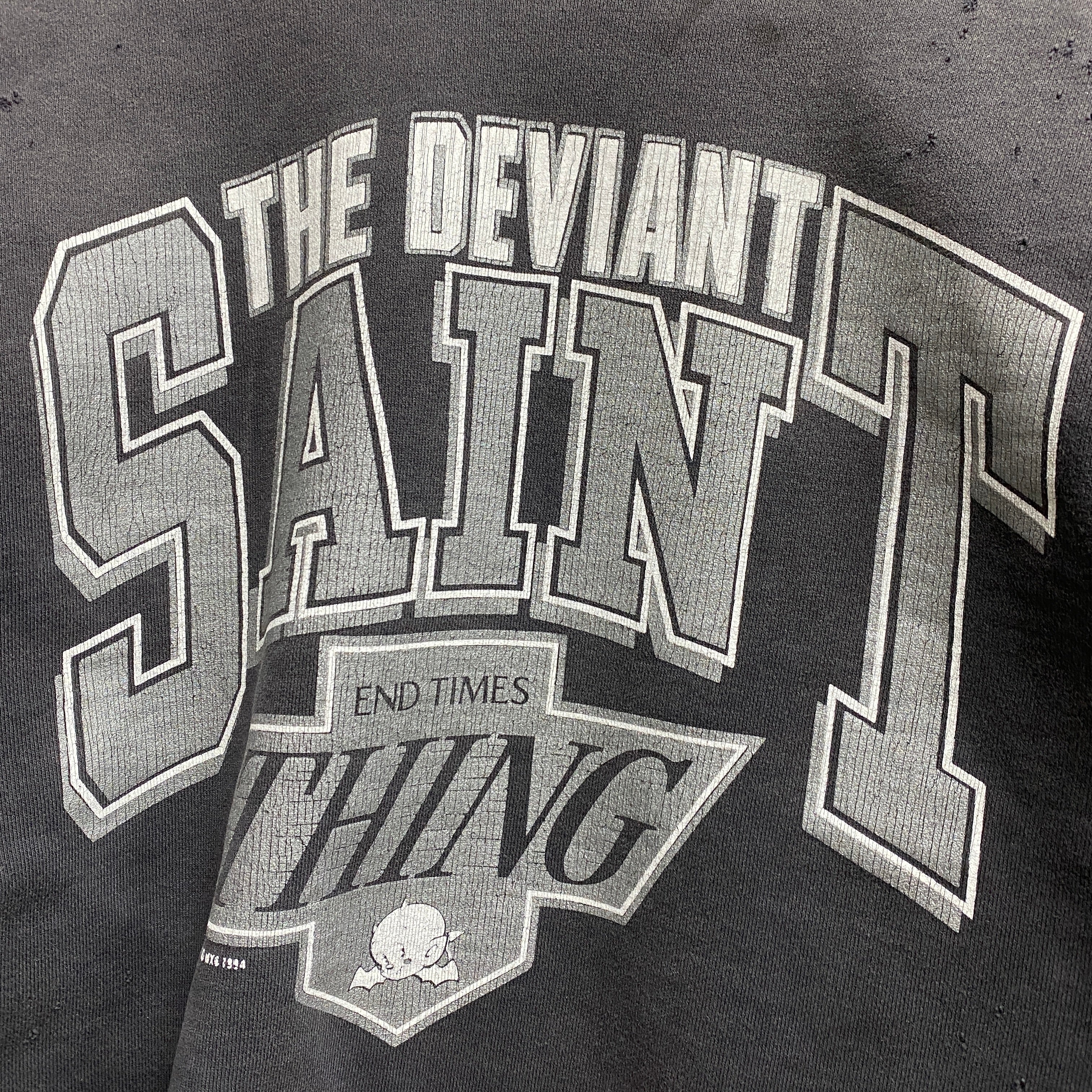 SAINT Mxxxxxx CREW NECK SWEAT SHIRTS ' THE DEVIANT  ' / Saint Michael