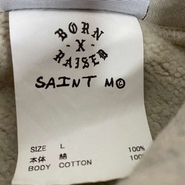 SAINT MICHAEL x BORN X RAISED HOODIE ' LA ' -COLLABORATION- / Saint Michael