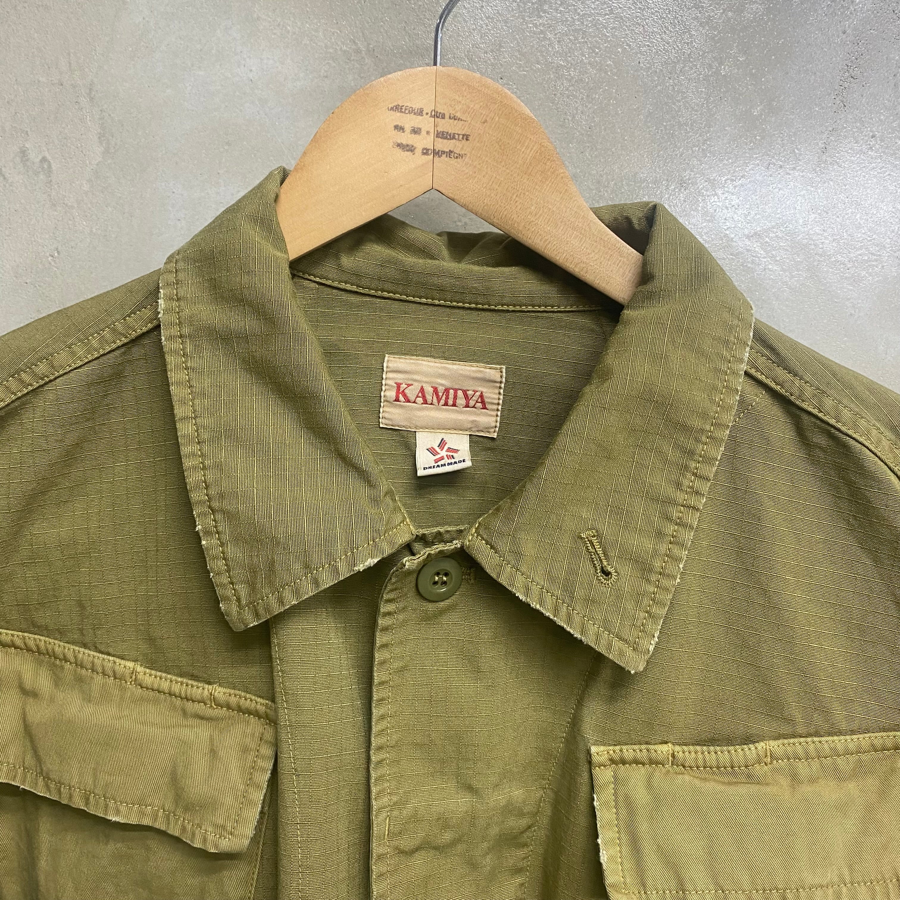 Repaired Ripstop Fatigue Jacket / KAMIYA