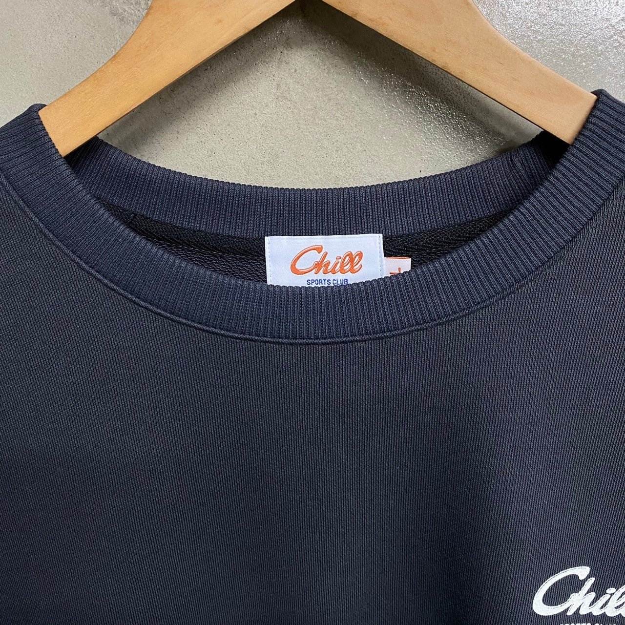 CHILL SPORTS CLUB  7ORIGINAL LOGO CREW NECK SWEAT / CHILL SPORTS CLUB