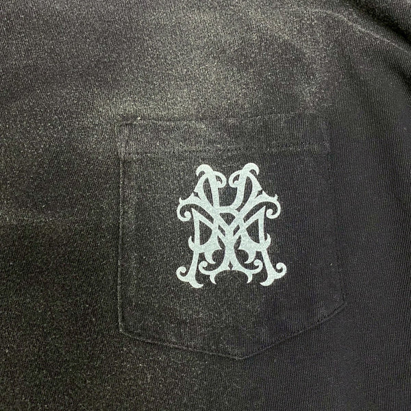 KAMIYA “ KMY SNAKE “   Distressed L/S POCKET TEE / KAMIYA