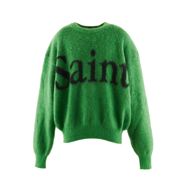 SAINT MICHAEL CREW NECK SWEATER ' SAINT ' / Saint Michael