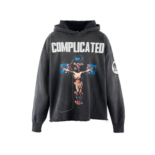 SAINT MICHAEL × Kosuke Kawamura HOODIE ' COMPLICATED ' - COLLABORATION - / Saint Michael