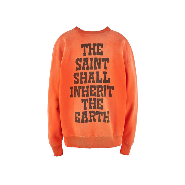 SAINT MICHAEL RAGLAN CREW NECK SWEAT SHIRTS ‘ MICHAEL ‘  / Saint Michael
