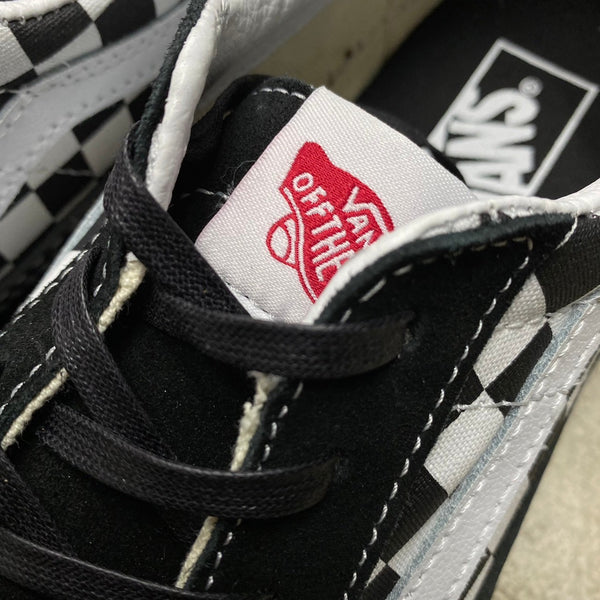CUSTOM SK8-LOW ' CHECKERBOARD '  -RECOUTURE × VANS × ANEX-