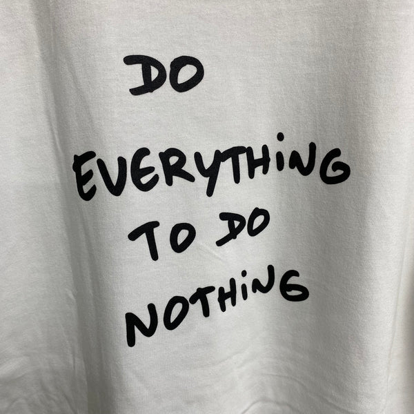 Do Nothing Congress S/S TEE SHIRT DNC x Thomas Lelu Pull  "Do Everything To Do Nothing " / Do Nothing Congress