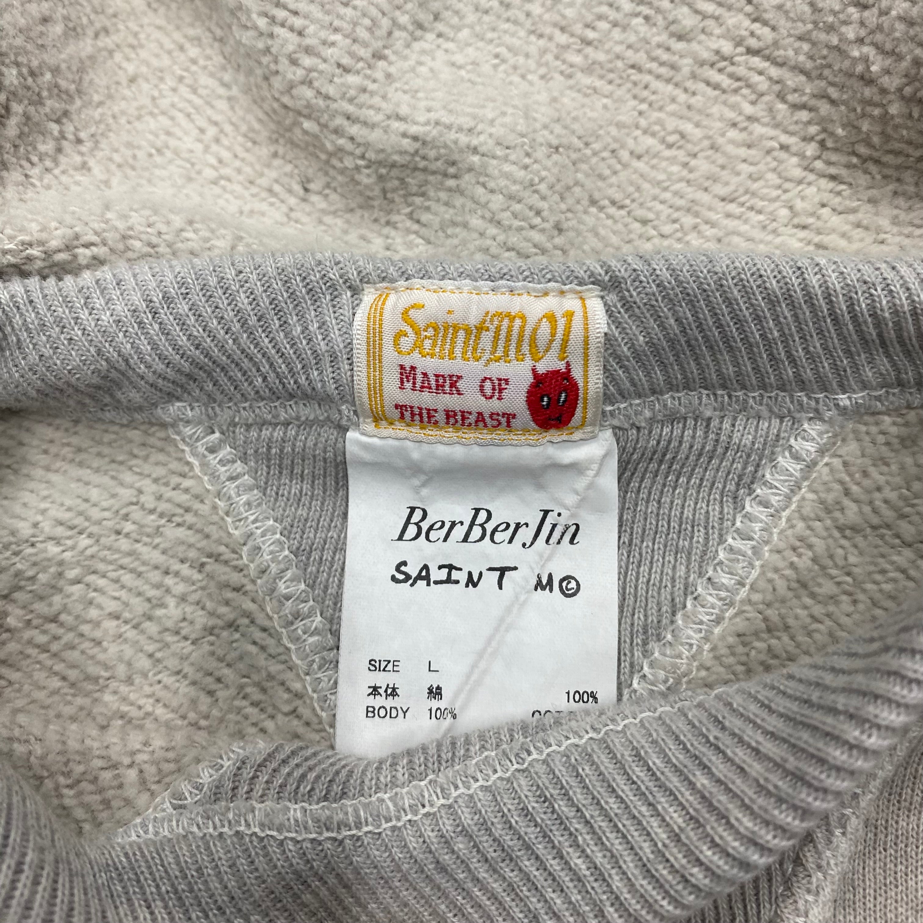 SAINT MICHAEL x BerBerJin HOODIE ' V ' -COLLABORATION- / Saint Michael