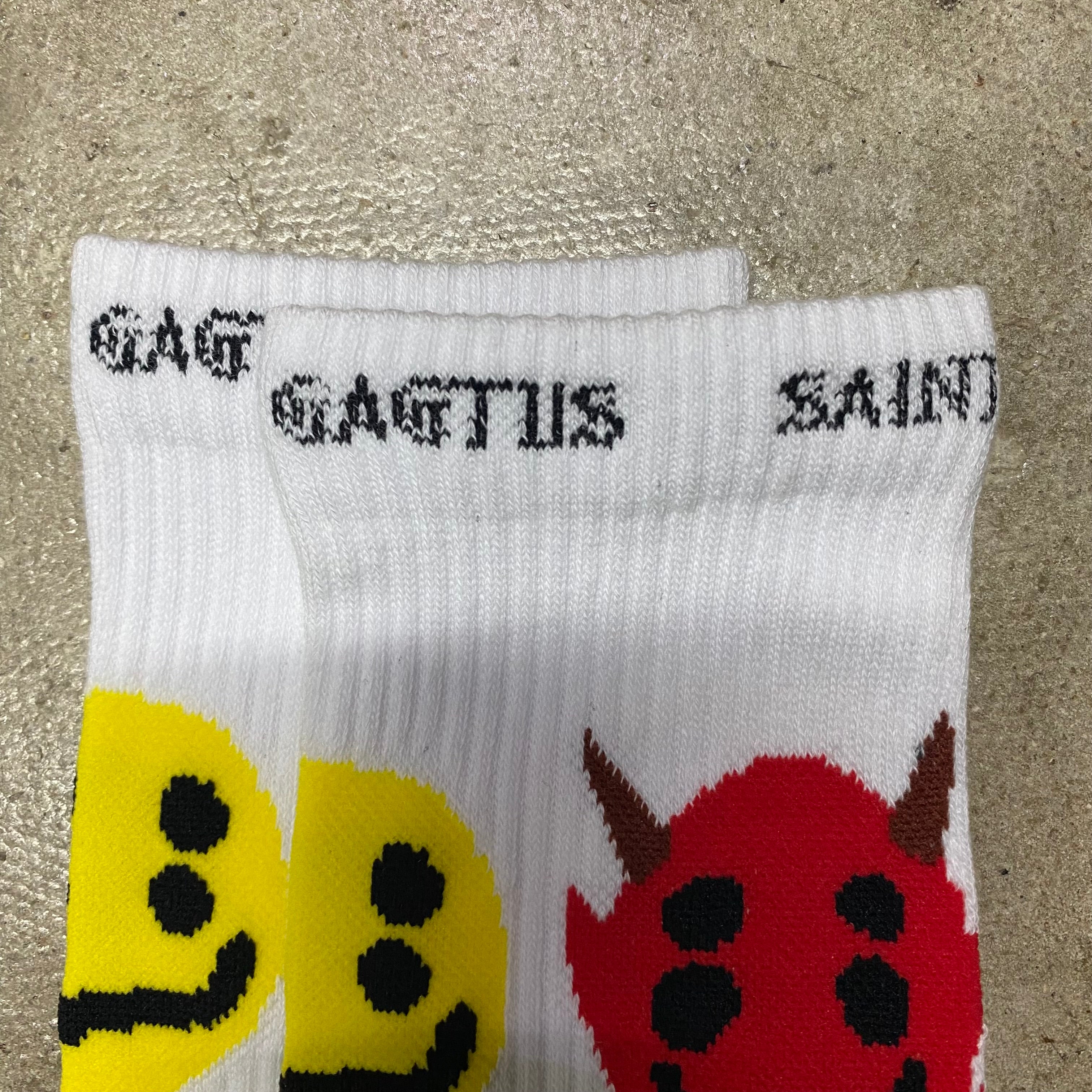 SAINT Mxxxxxx x cactus plant flea market SOCKS ' LMA ' -COLLABORATION- / Saint Michael