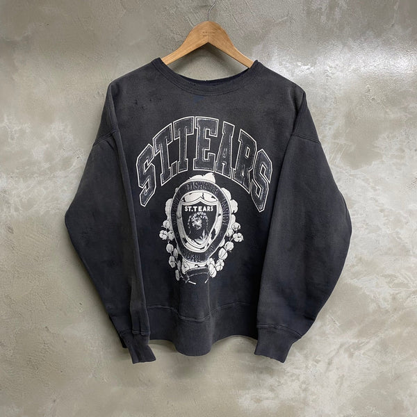 SAINT MICHAEL x DENIM TEARS CREW NECK SWEAT SHIRTS ' ST.TEARS ' -COLLABORATION- / Saint Michael
