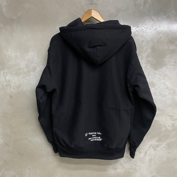Do Nothing Congress ZIP UP HOODIE  DNC x Thomas Lelu Pull " "TODAY I DID" / Do Nothing Congress