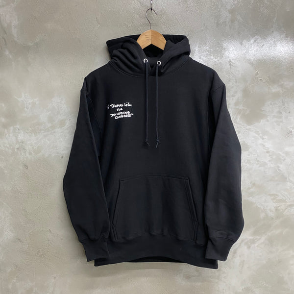 Do Nothing Congress PULL OVER HOODIE  DNC x Thomas Lelu Pull " DO EVERYTHING " / Do Nothing Congress