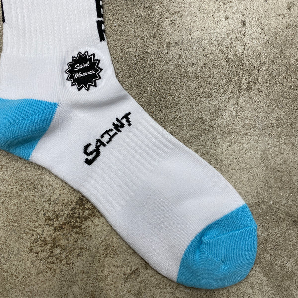 SAINT Mxxxxxx SOCKS ' SAINT SINNER ' / Saint Michael