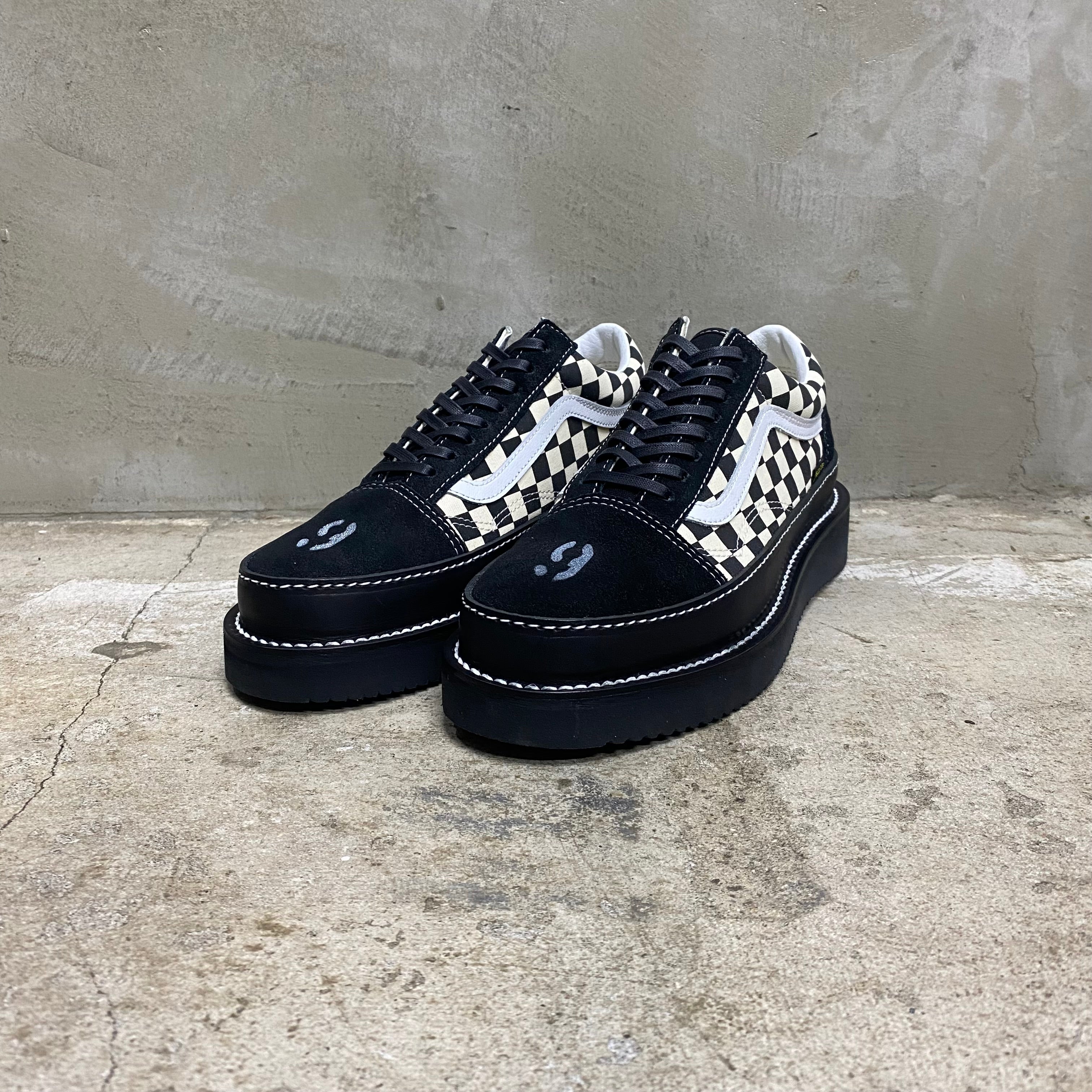 CUSTOM OLD SKOOL   -RECOUTURE × VANS × ANEX-