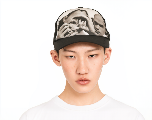 AIDOS MAGAZINE CHAOS TRUCKER CAP / AIDOS MAGAZINE