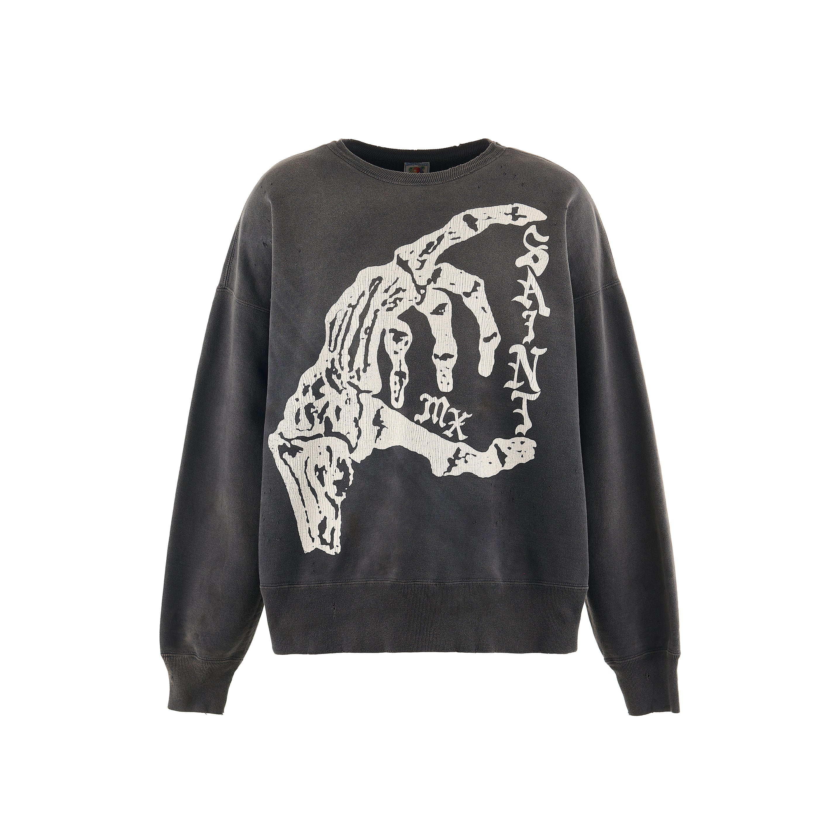 SAINT Mxxxxxx CREW NECK SWEAT SHIRTS ' BONE SAINT ' / Saint Michael