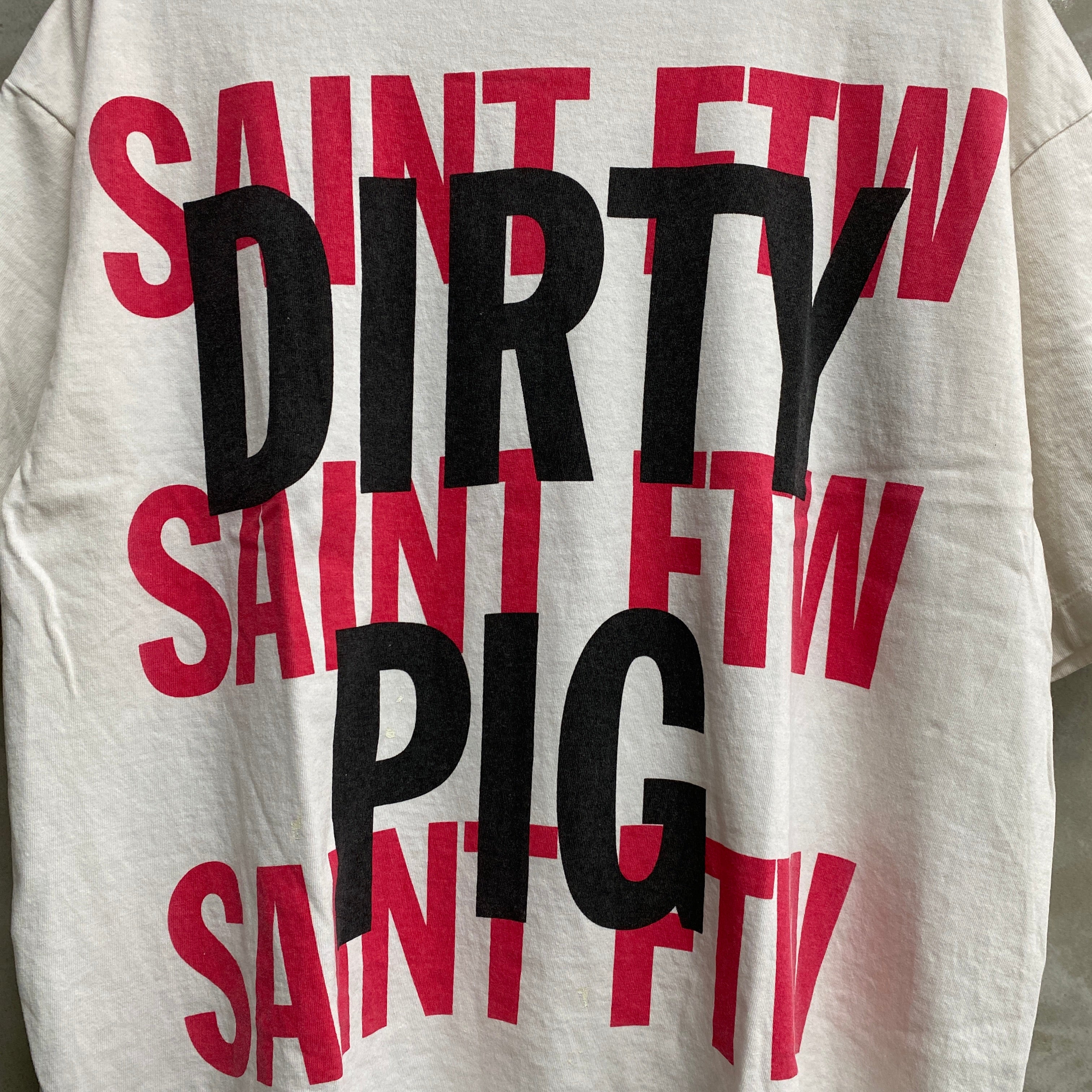 ［ FINAL ONE ! ］SAINT Mxxxxxx SHORT SLEEVE T-SHIRT ' DIRTY PIG ' / Saint Michael