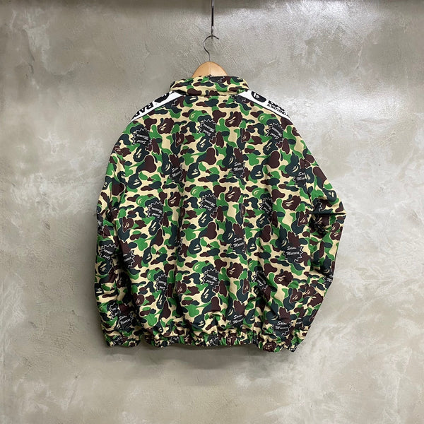 SAINT MICHAEL x BAPE® TRACK JACKET ' ST APE ' -COLLABORATION- / Saint Michael