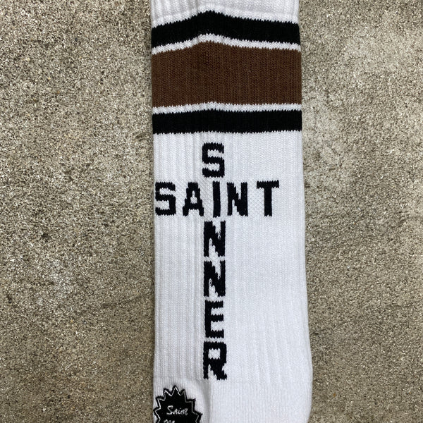 SAINT Mxxxxxx SOCKS ' SAINT SINNER ' / Saint Michael