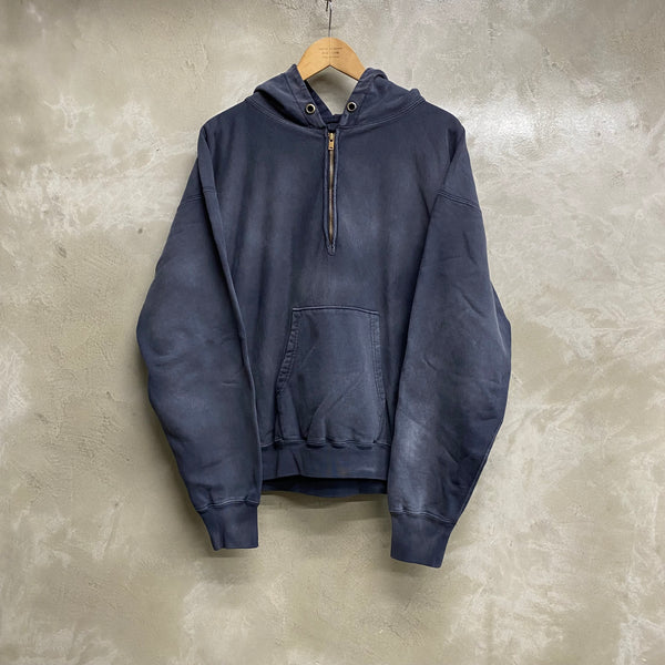 FUCK OFF HALF ZIP  HOODIE  / THE GEEKS