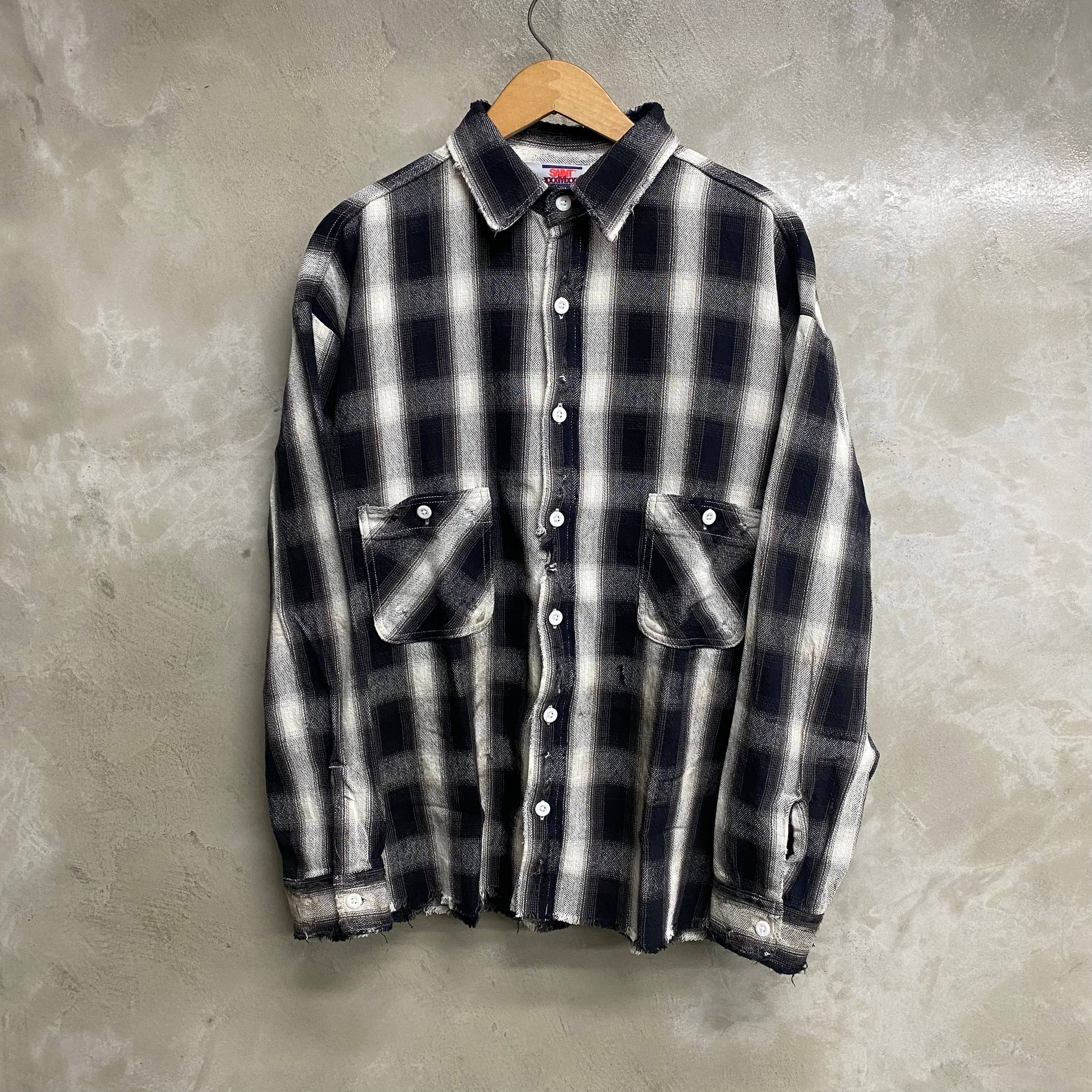 SAINT MICHAEL FLANNEL SHIRT ‘CHECK’ / Saint Michael