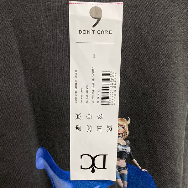 DON'T CARE SHORT SLEEVE T-SHIRTS " DC-GT011” / DON'T CARE