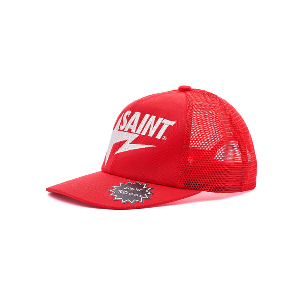 SAINT Mxxxxxx x A BATHING APE  MESH CAP -COLLABORATION-/ Saint Michael