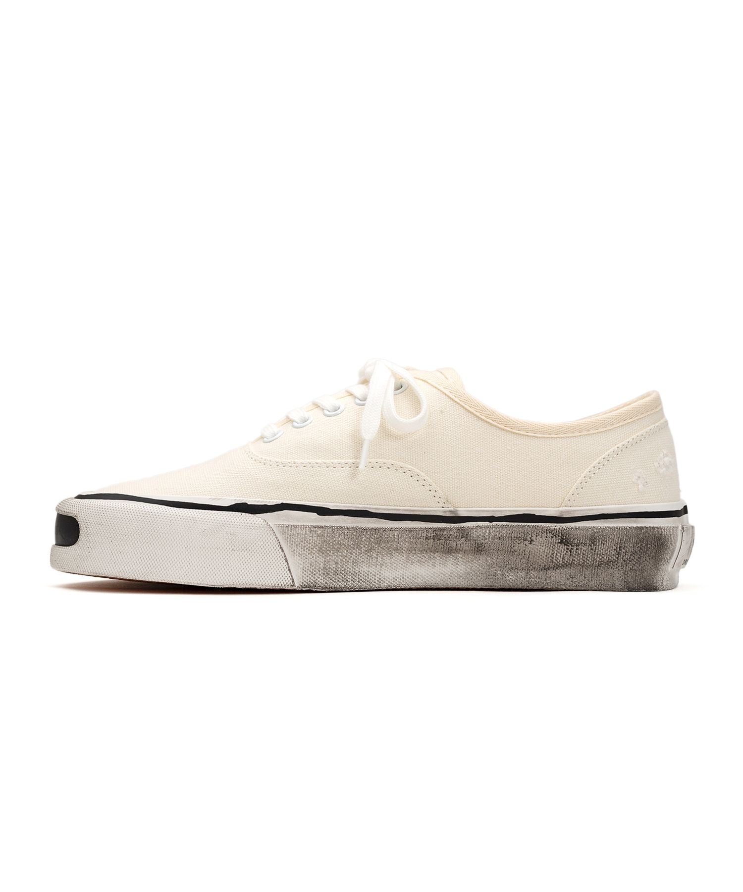 KAMIYA  "Herc" Distressed Vulcanized Sneaker / KAMIYA