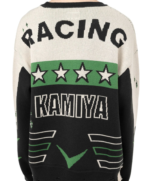KAMIYA  Racing Jqd Sweater / KAMIYA