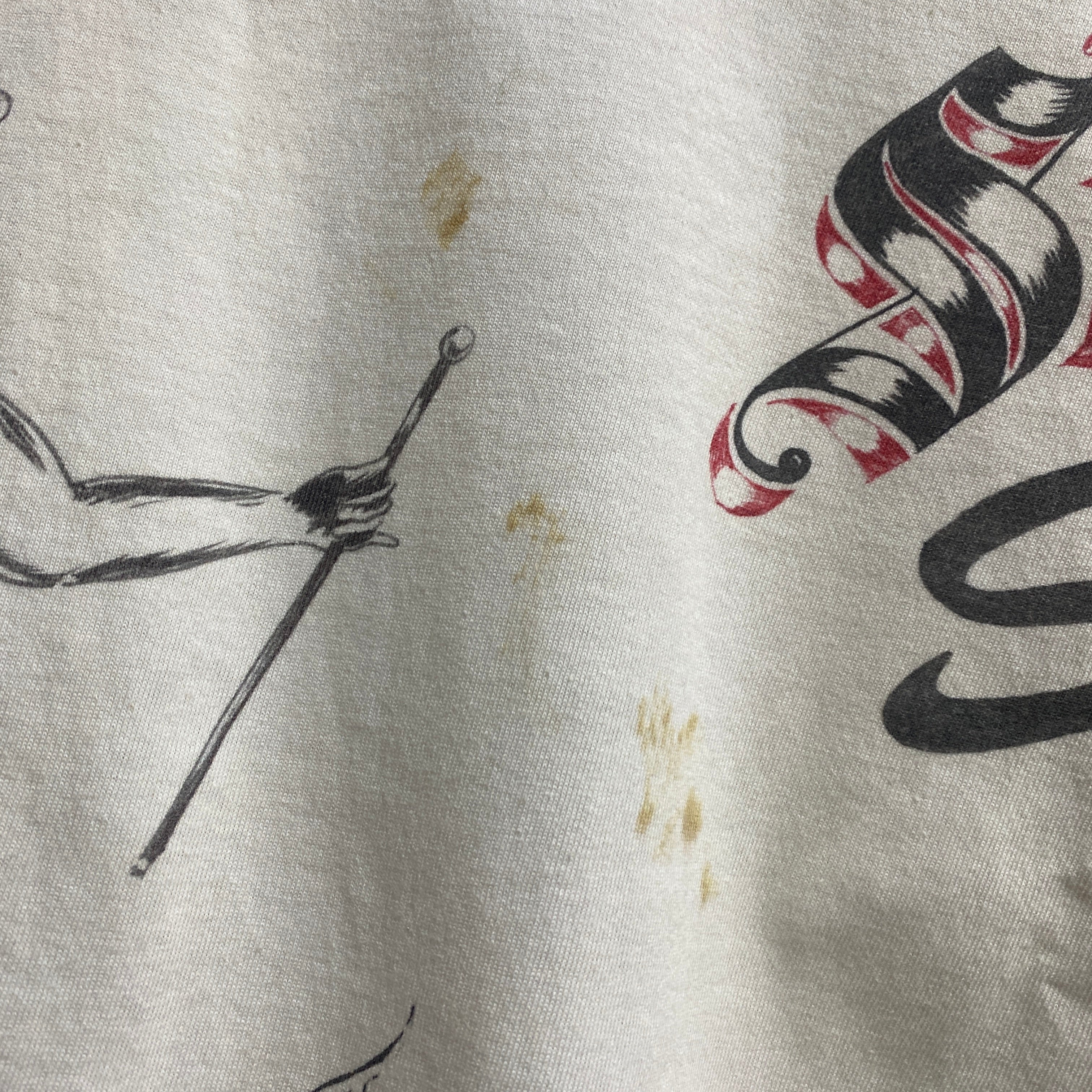 ［ FINAL ONE ! ］SAINT Mxxxxxx × Alexis Ross LONG SLEEVE SHIRTS ' DRAWING ' - COLLABORATION - / Saint Michae