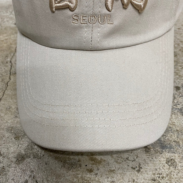 DARKR8M STUDIO  SEOUL SEOUL BALL CAP / DARKR8M STUDIO