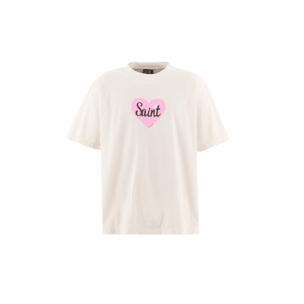 SAINT Mxxxxxx SHORT SLEEVE T-SHIRT ' HEART SAINT ' / Saint Michael