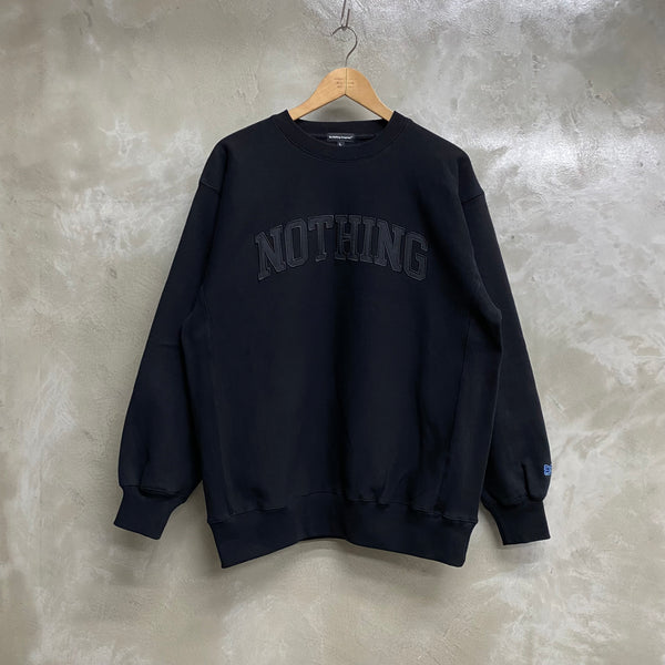 [ FINAL ONE ! ] Do Nothing Congress “NOTHING” Lettered Wappen CREW  / Do Nothing Congress