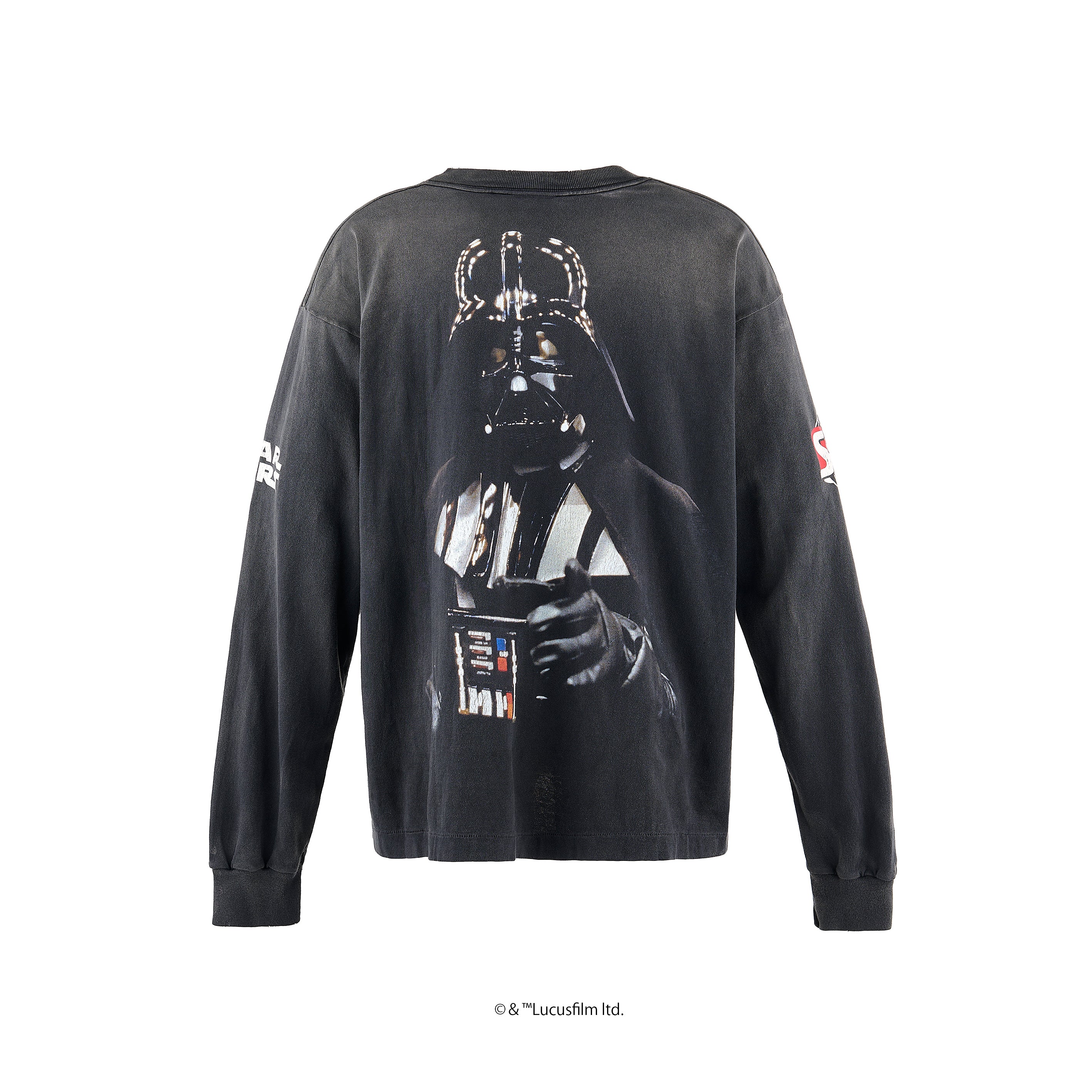 SAINT Mxxxxxx x STARWARS LONG SLEEVE T-SHIRTS ' DARTHVADER ' -COLLABORATION-/ Saint Michael