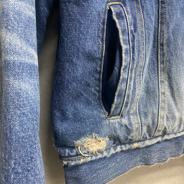 Boa Lining Denim Jacket
 / KAMIYA