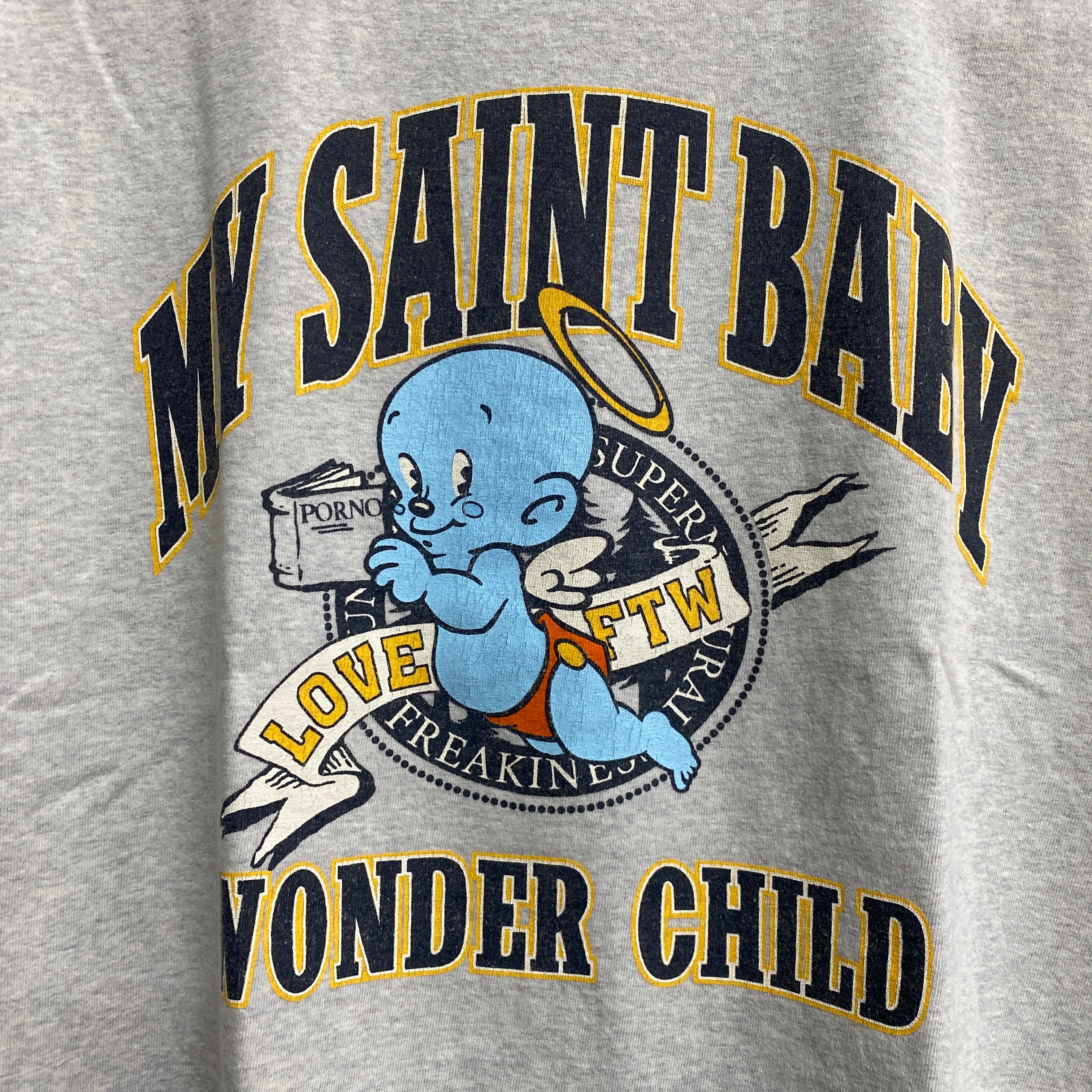 SAINT Mxxxxxx SHORT SLEEVE T-SHIRT ' SAINT BABY ' / Saint Michael