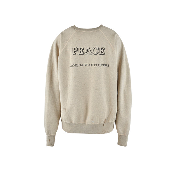 SAINT MICHAEL RAGLAN  SWEAT SHIRTS ‘ DAISY ‘  / Saint Michael
