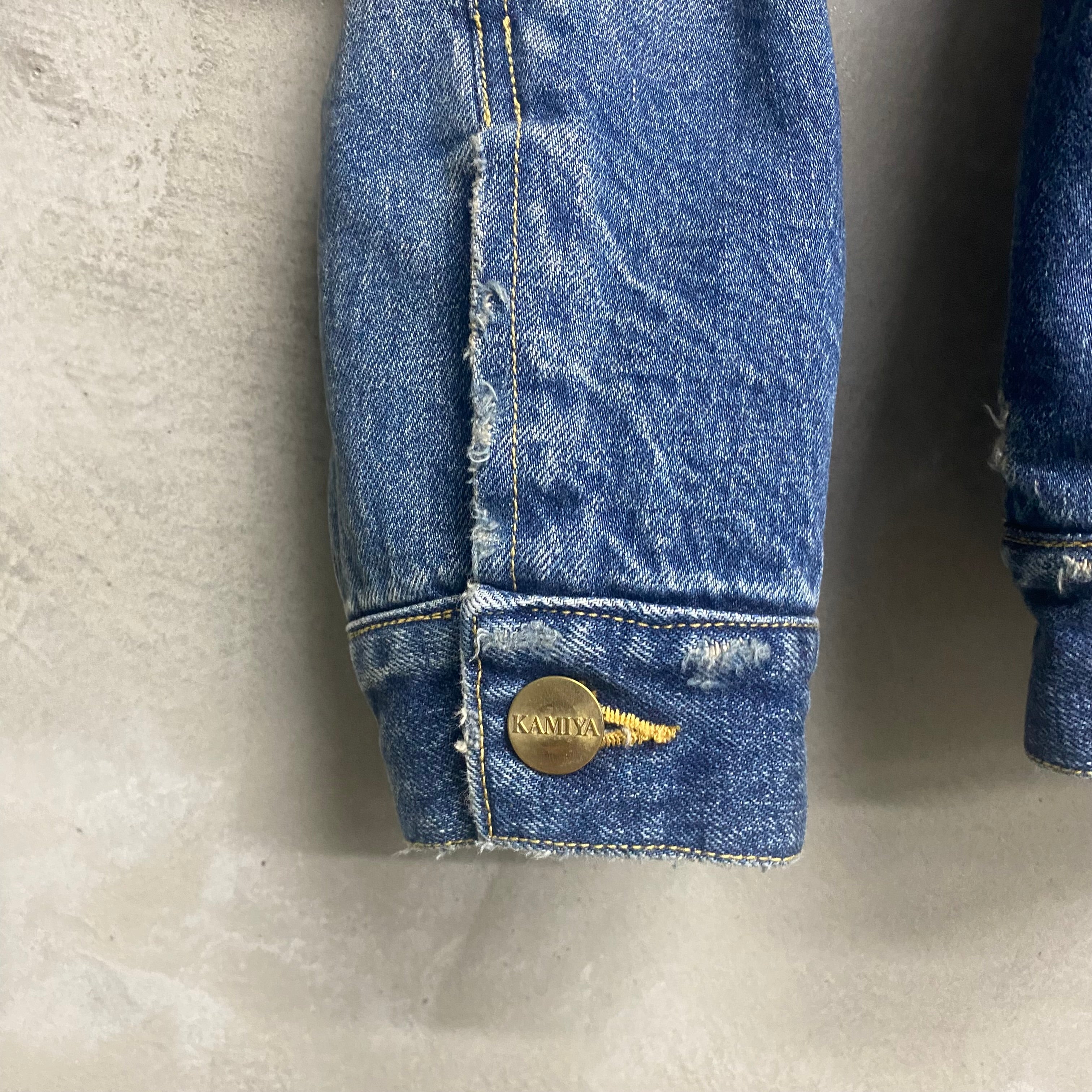 Boa Lining Denim Jacket
 / KAMIYA