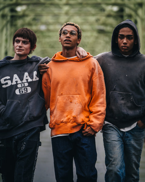 SAINT MICHAEL x BerBerJin DOUBLE FACE HOODIE ' SAINT ' -COLLABORATION- / Saint Michael