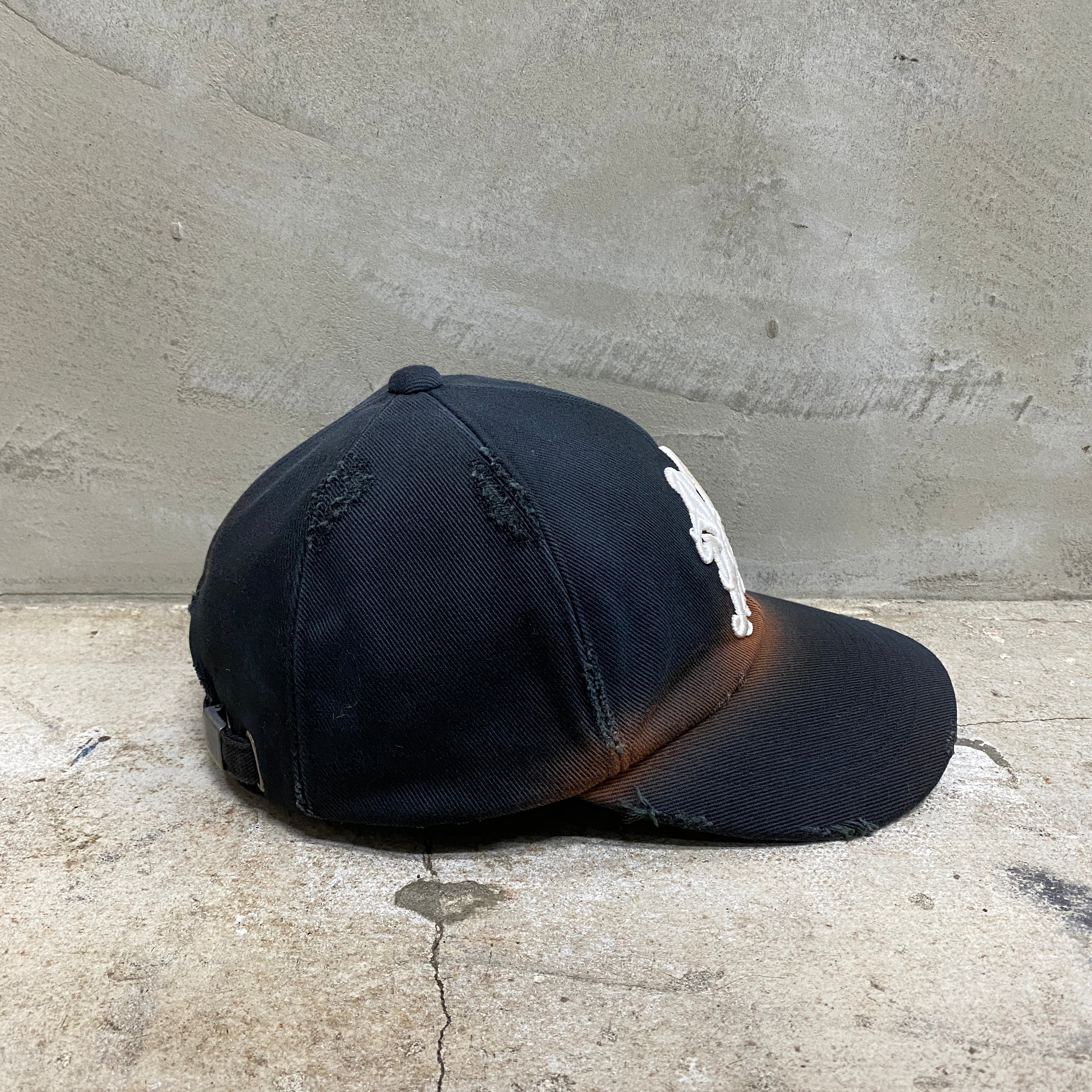 KAMIYA  "KMY" Distressed Cap / KAMIYA