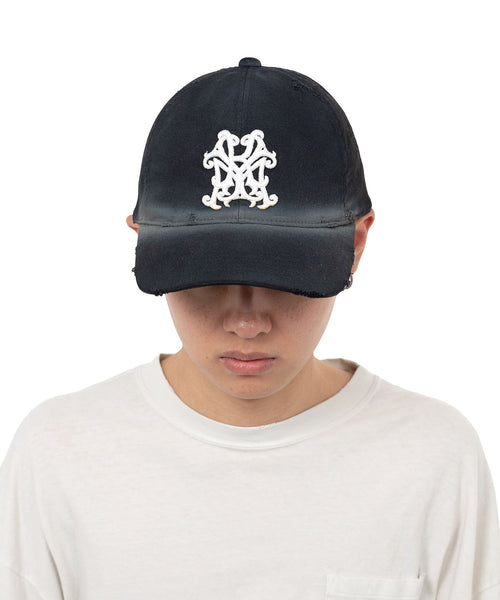 KAMIYA  "KMY" Distressed Cap / KAMIYA